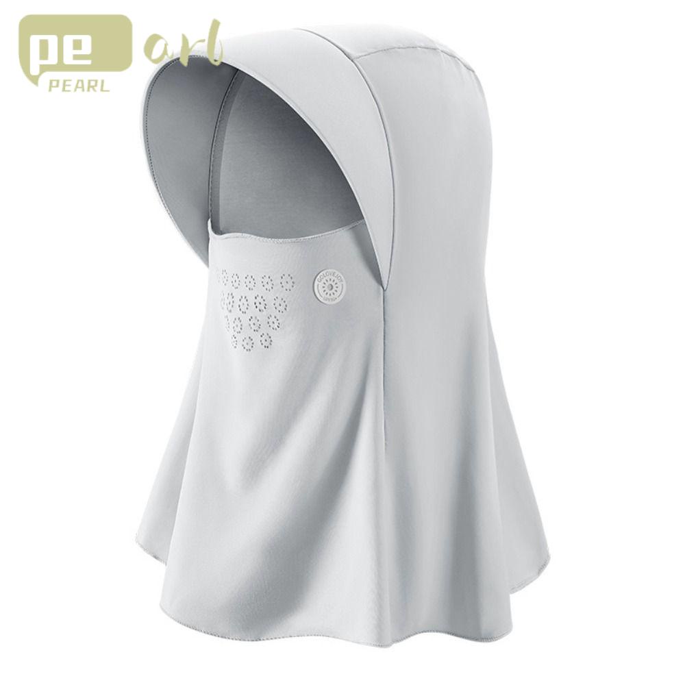 PEARLVN Yếm Ăn Bằng Lụa Lạnh Thoáng Khí Chống Tia UV