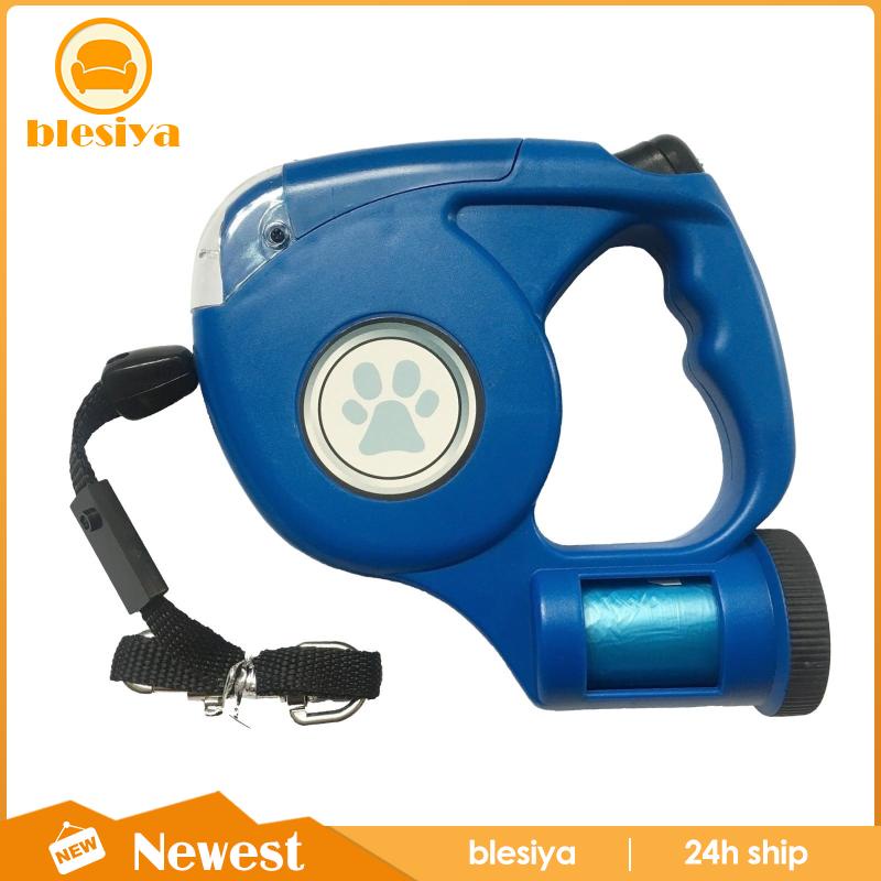 Dây Dắt Thú Cưng Đi Dạo Có Đèn Và Túi Đựng Rác 15ft