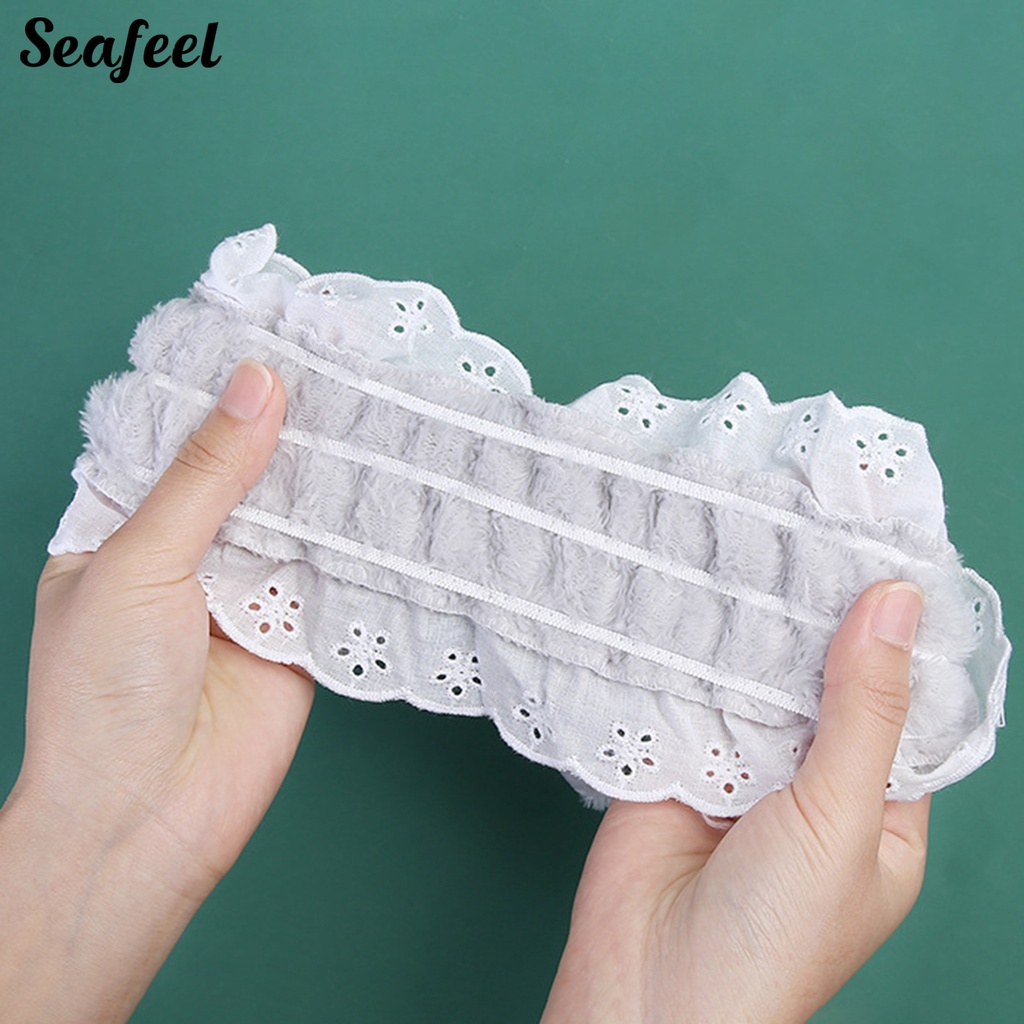 Băng Đô Cài Tóc Mềm Mại Co Giãn Chống Dầu Thắt Nơ Dành Cho Nữ