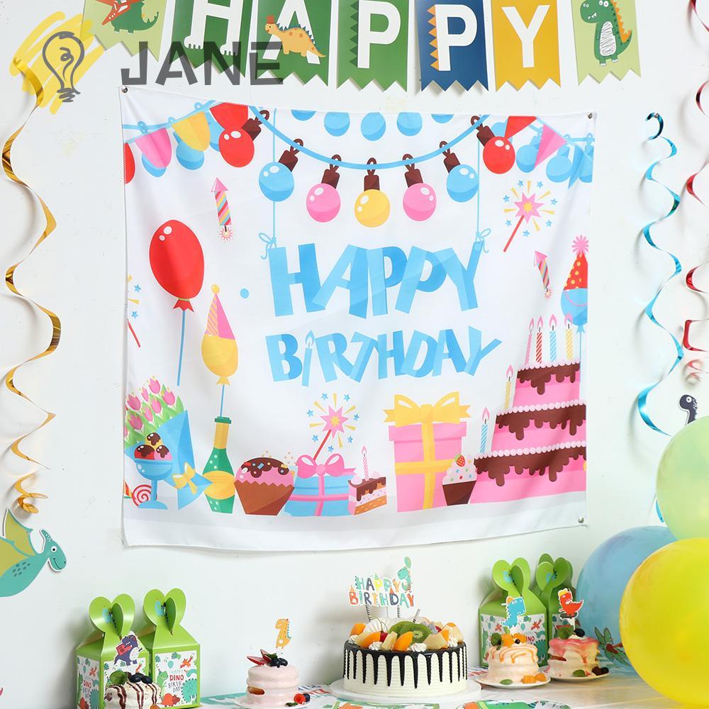 JANE Tấm Vải Phông Nền Trang Trí Tiệc 73 * 95cm