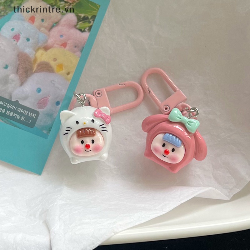 Móc Khóa Hình Cinnamoroll Mini Dễ Thương