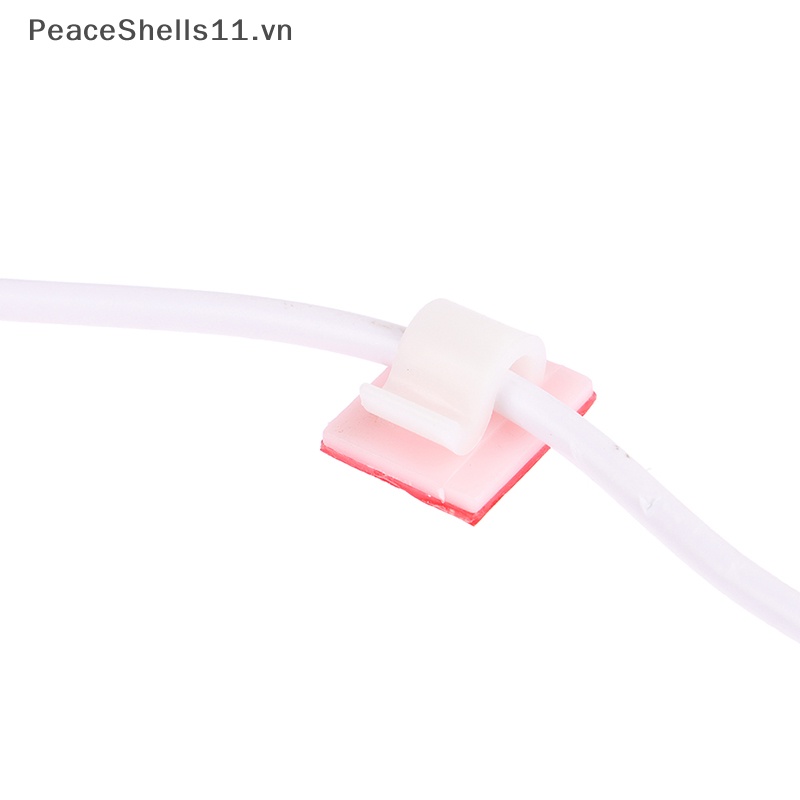 Set 10 Kẹp Giữ Dây Cáp / Tai Nghe / Chuột Tiện Lợi