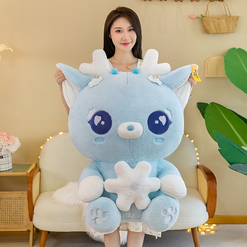 Gối Ôm Nhồi Bông Thiết Kế Kiểu Dáng Hoạt Hình Dễ Thương Cho Cặp Đôi