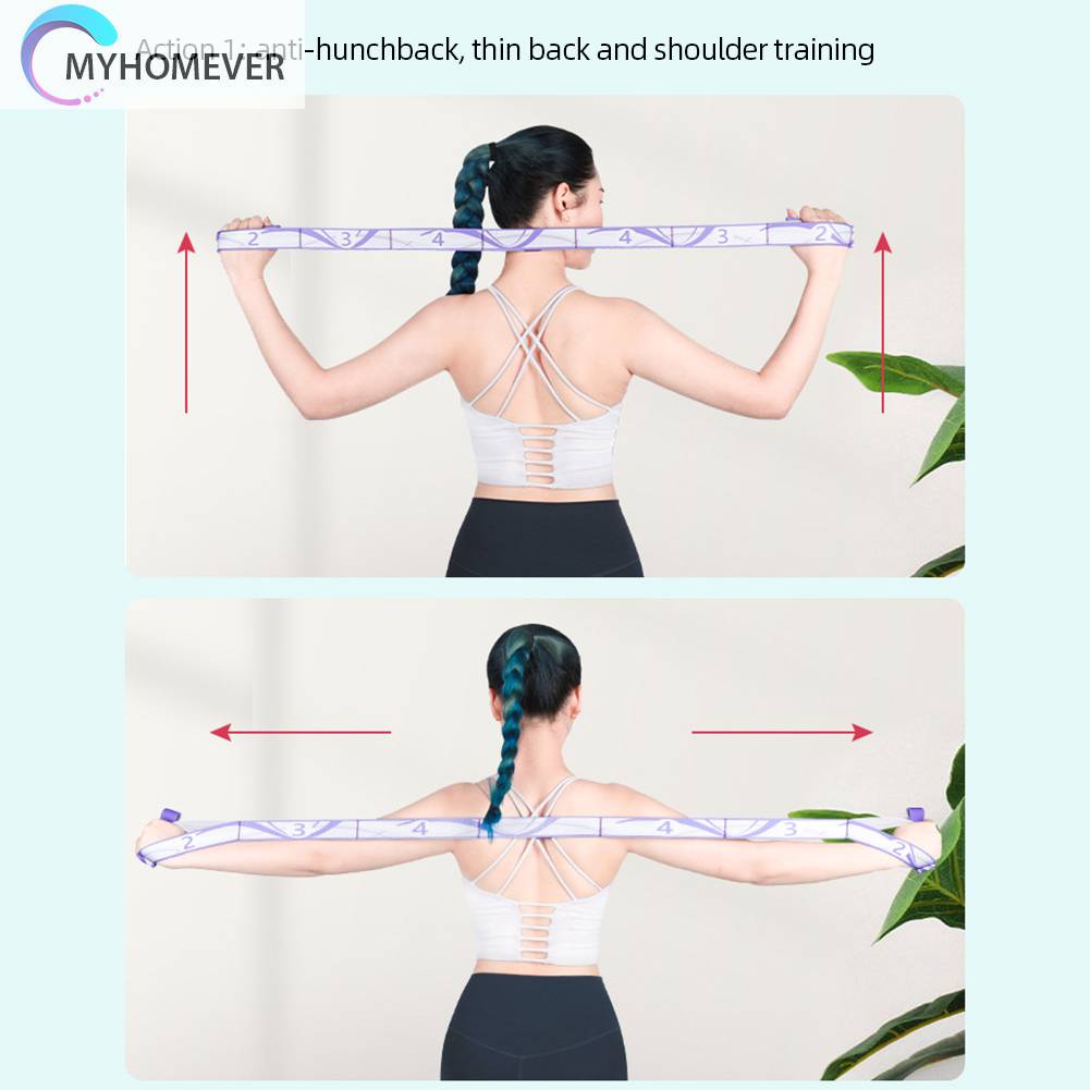 Dây Đai Co Giãn Gọn Nhẹ Siêu Bền Để Tập Thể Dục / Yoga