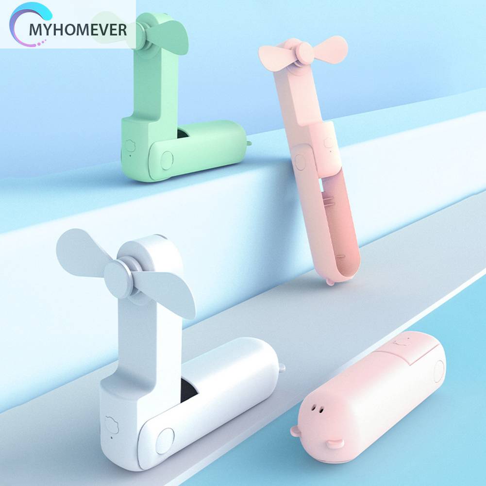 Quạt Điện Làm Mát Cầm Tay 3 Bánh Răng Có Thể Điều Chỉnh Dùng Trong Nhà / Ngoài Trời