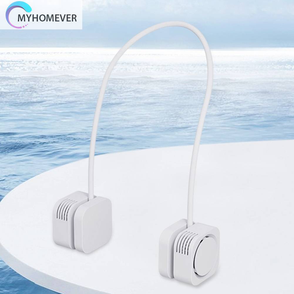 Quạt Làm Mát Đeo Cổ 3 Tốc Độ 1600mAh Có Thể Gấp Gọn Tiện Dụng Cho Gia Đình / Văn
