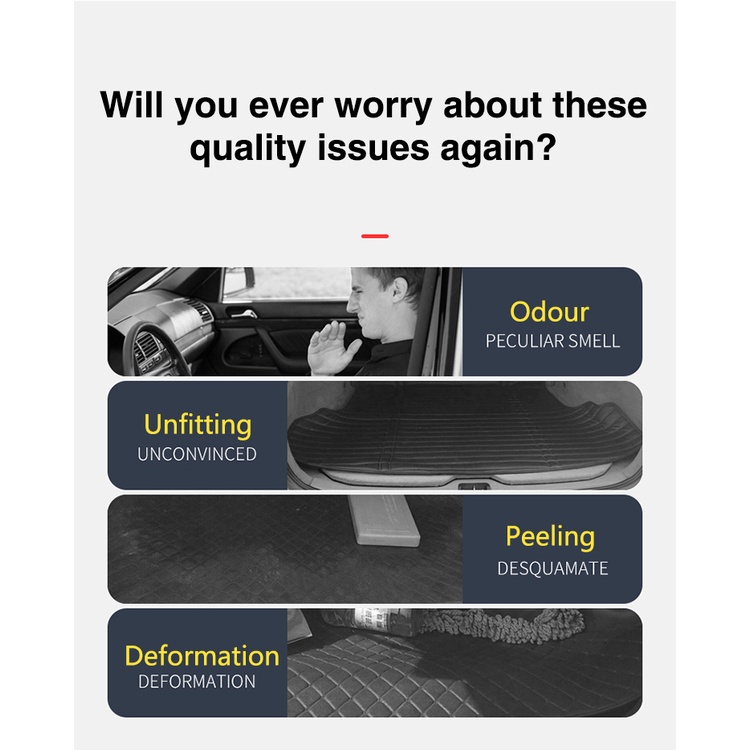 Thảm Lót Bảo Vệ Cốp Xe Hơi Chống Thấm Nước Cho Mazda CX-5 CX5 KF 2017~2023