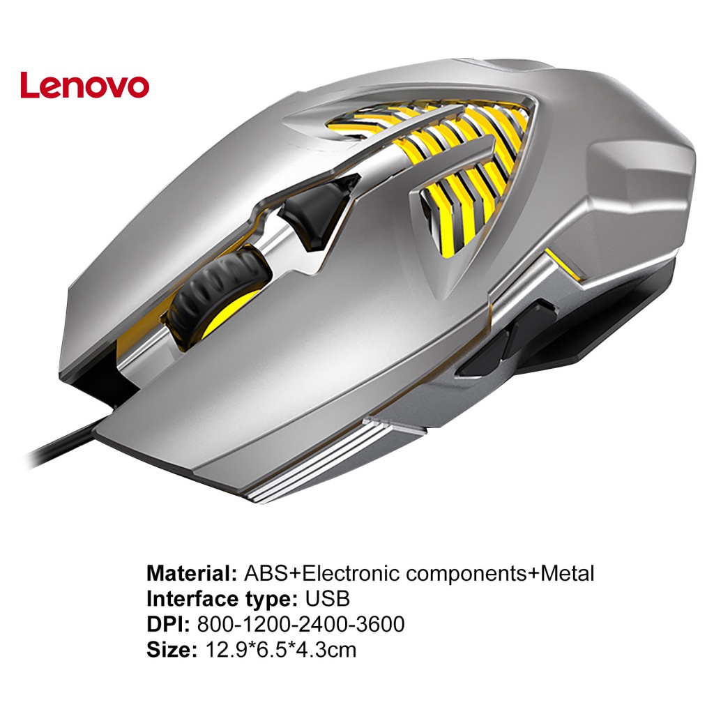 Chuột Máy Tính Có Dây Q1 Chống Sốc RGB 3600DPI USB Esports Dùng Để Chơi Game