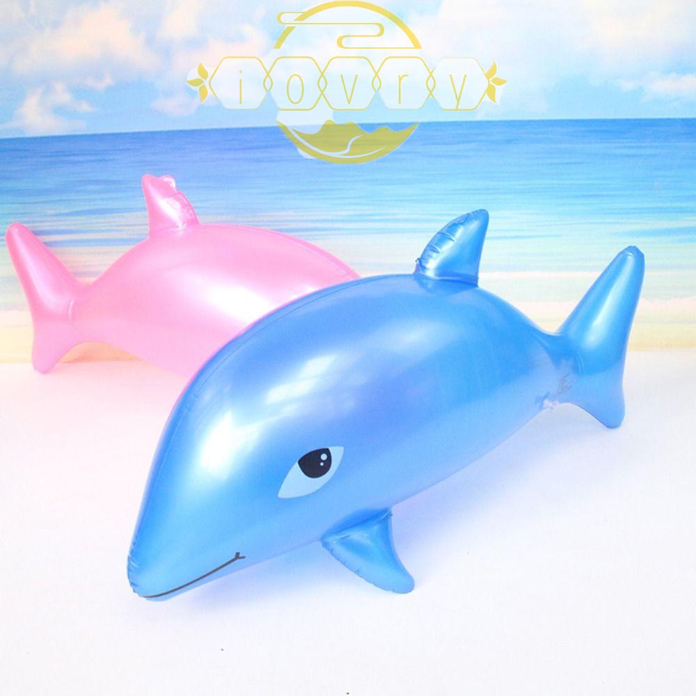 IVORY Phao Bơi Bơm Hơi Hình Cá Heo 53cm Bằng PVC