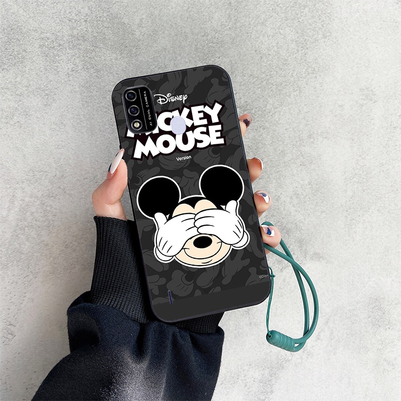 Ốp Điện Thoại Chống Sốc In Hình Chuột Mickey Cho Infinix Itel A48