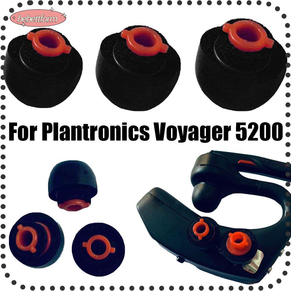 BEBETTERM Nút Bọc Đầu Tai Nghe Bằng Silicone Chống Trượt Chống Sốc Cho Plantronics Voyager 5200