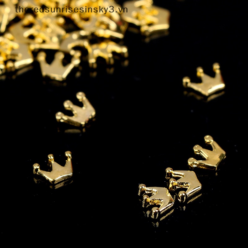 Phụ Kiện Đính Trang Trí Móng Tay 3D Bằng Hợp Kim Thời Trang