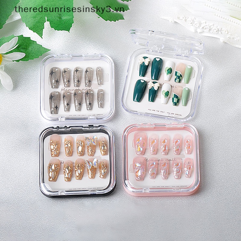 Hộp Đựng Trang Sức / Móng Tay Giả Bằng Acrylic Độc Đáo Thời Trang DIY