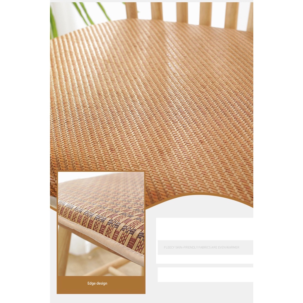 Đệm Mây Lót Ghế Ngồi Xe Hơi Chống Trượt Tiện Dụng