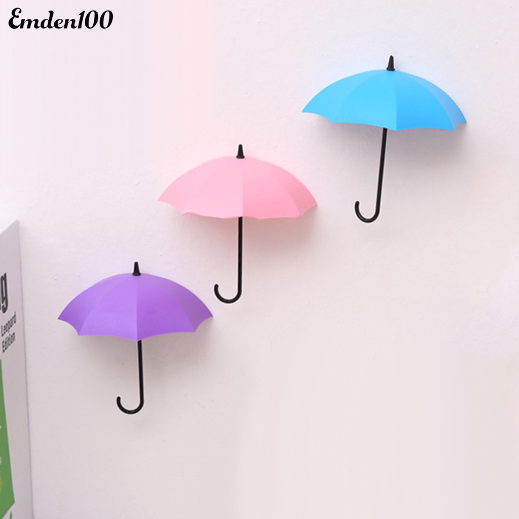 Bộ 3 Giá Đỡ Chìa Khóa Treo Tường Bằng ABS Thân Thiện Với Môi Trường