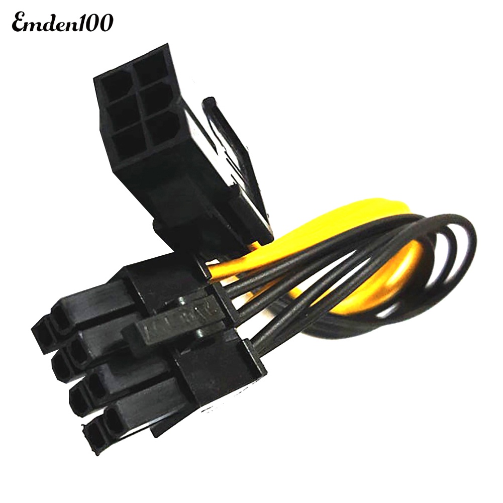 Dây Cáp Nối Nguồn PCI-E 6-Pin Sang 8-Pin Cho Thẻ Đồ Họa