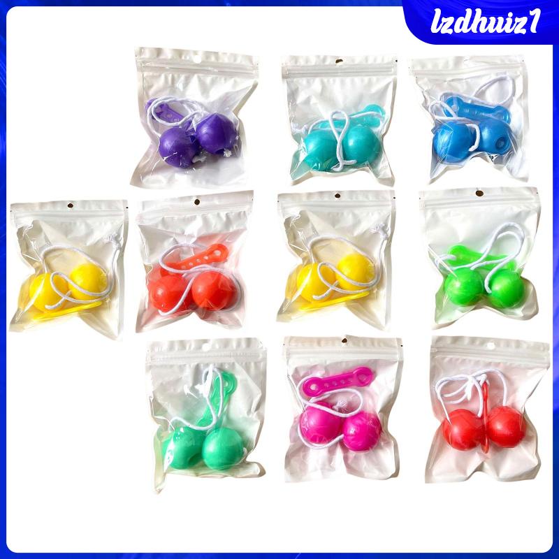 Set 10 Đồ Chơi Bóng Xích Đu Vui Nhộn Cho Bé