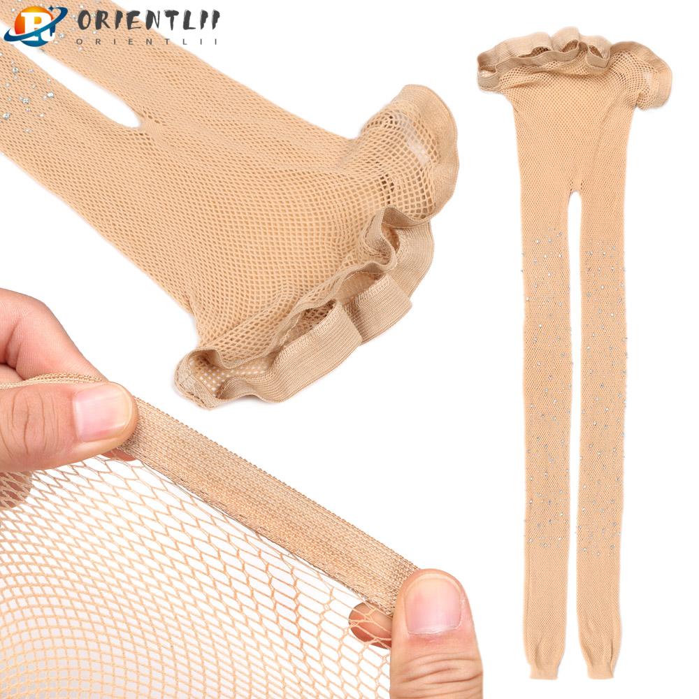 ORIENTLII Quần Tất Lưới Thiết Kế Mỏng Chất Liệu Nylon Cao Cấp Thời Trang Dành Cho