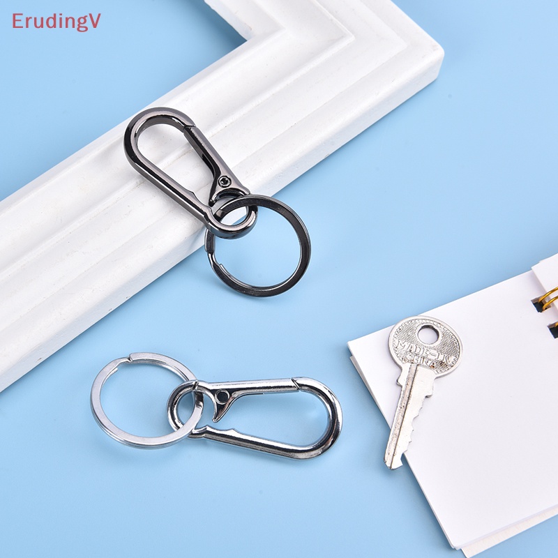 Bộ 2 Móc Khóa Kẹp Thắt Lưng Bằng Thép Không Gỉ Chống Thất Lạc