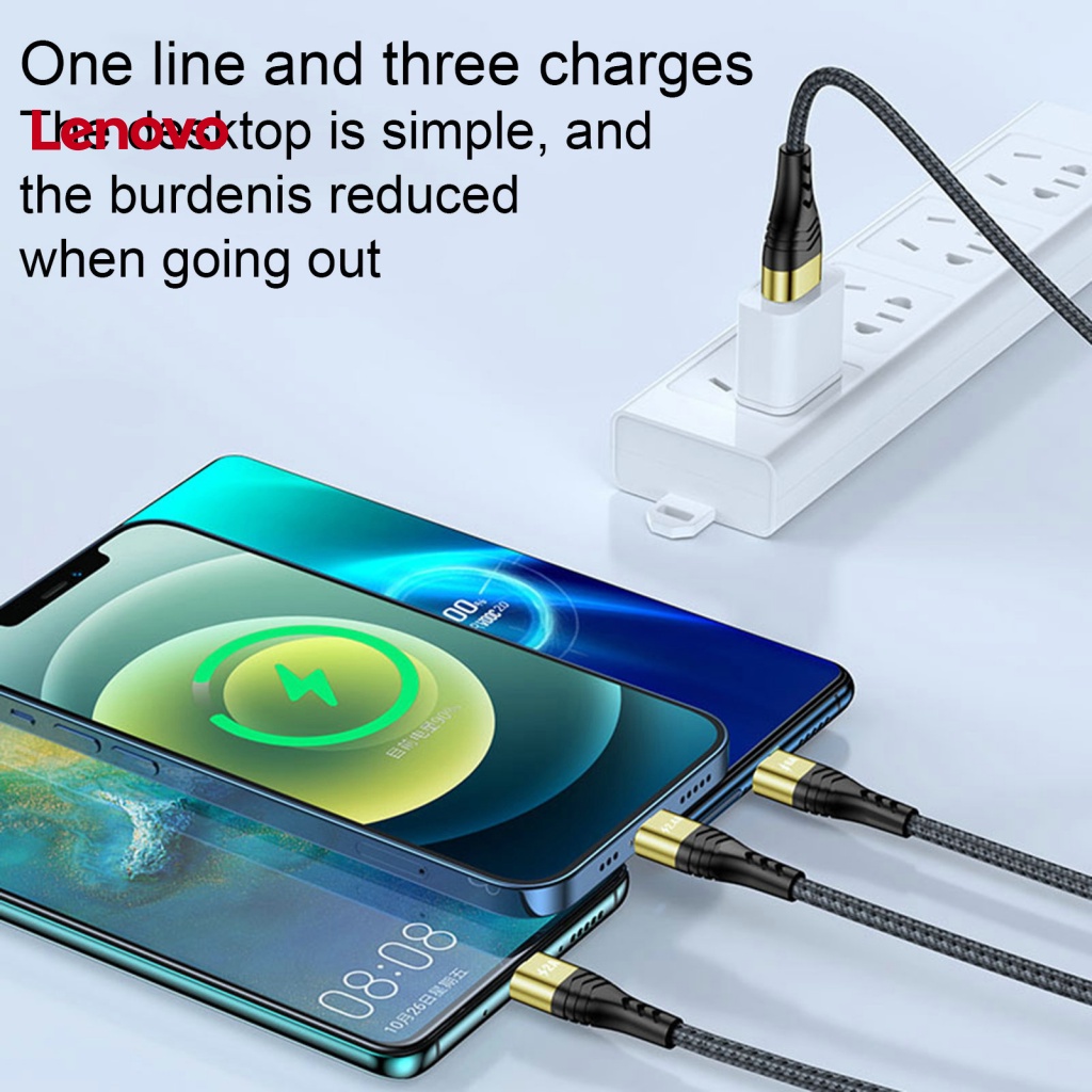 Dây Cáp Sạc Nhanh Truyền Dữ Liệu Tốc Độ Cao Đa Năng 6A One-Three Cho Điện Thoại Di Động