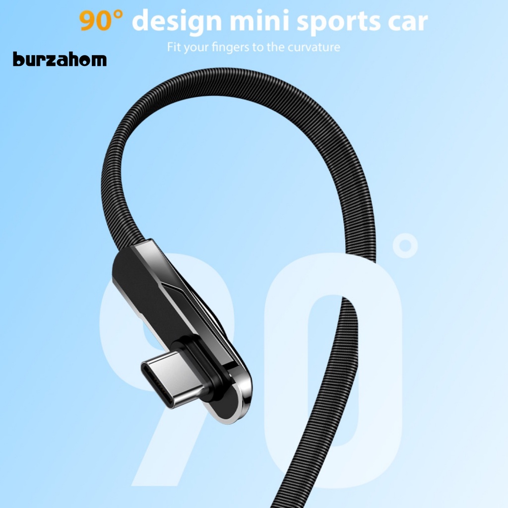 Dây Cáp Sạc USB Type-C 90 Độ Cho Điện Thoại