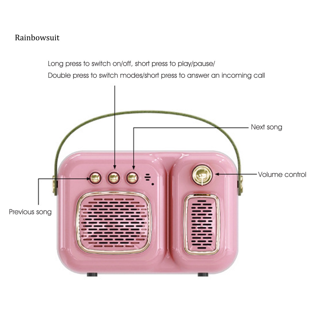 Loa Bluetooth HIFI Âm Thanh Sống Động Cho Điện Thoại