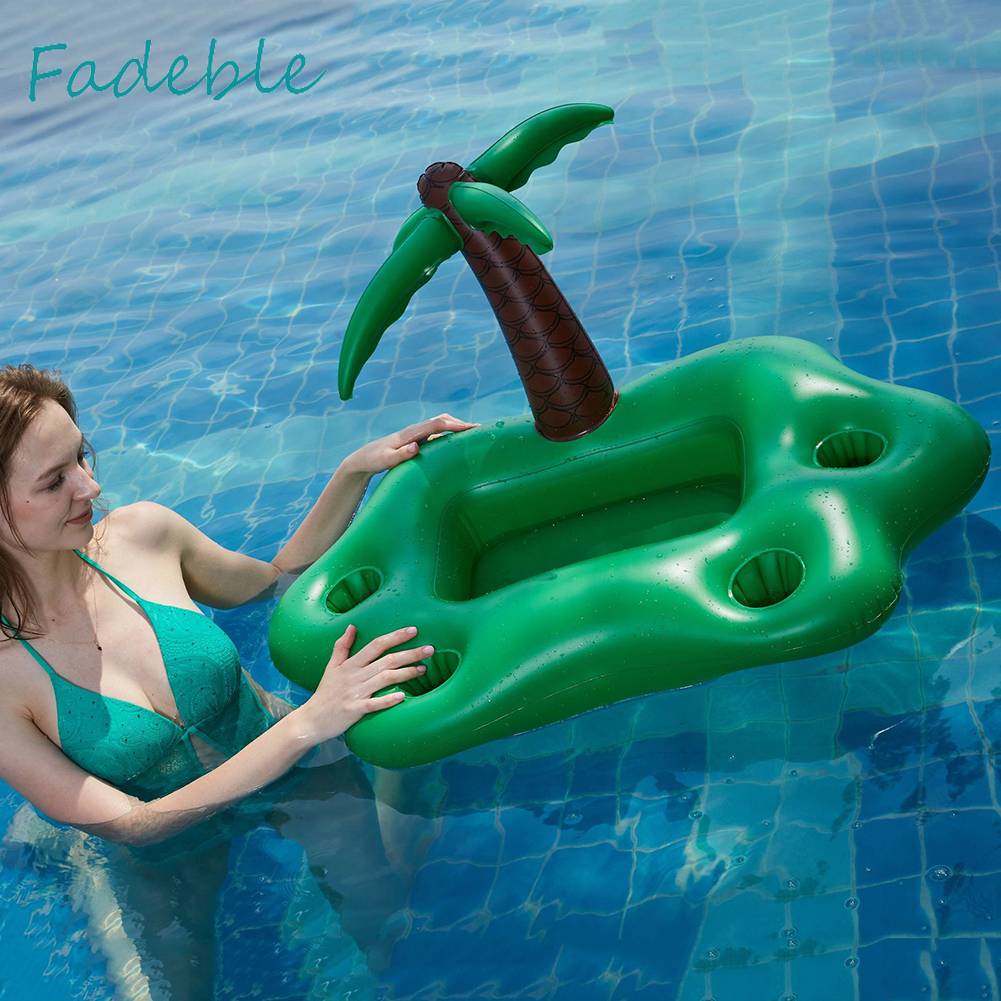 Giá Đỡ Bình Nước Nổi Trên Mặt Nước Bằng PVC Họa Tiết Hoạt Hình Dành Cho Tiệc Hồ