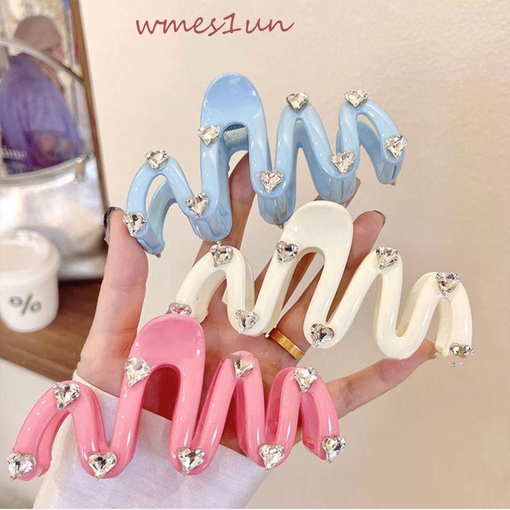 WMES15H Kẹp Tóc Hình Cá Mập Thời Trang Mùa Hè Phong Cách Hàn Quốc