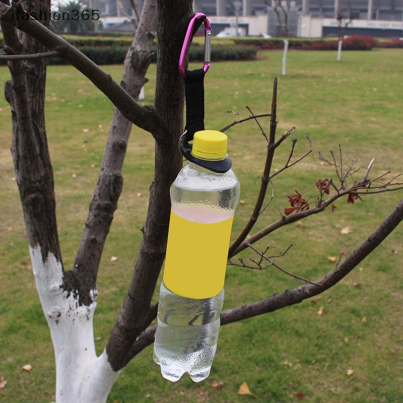Móc Kẹp Giữ Bình Nước Bằng Silicon Và Nhôm Tiện Dụng Mang Theo Du Lịch / Leo Núi ifashion365
