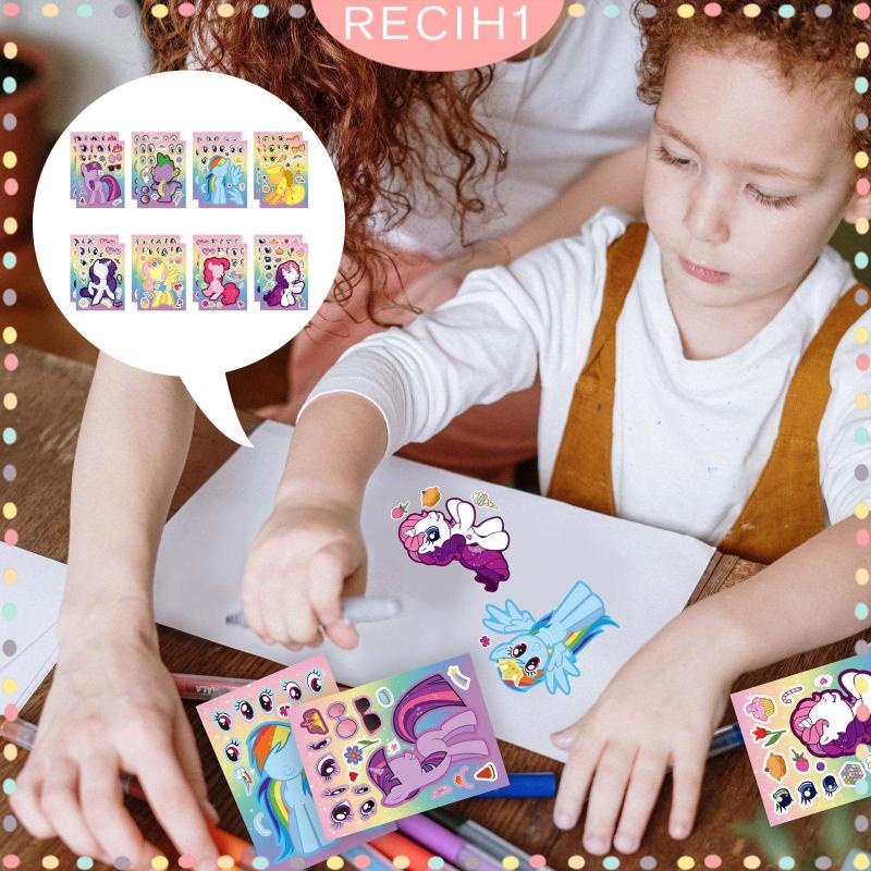 Sách Dán Hình Mặt Cười Nhiều Màu Sắc Dùng Làm Quà Tặng Cho Bé