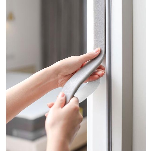 Cuộn Băng Dán Viền Cửa Sổ Cách Âm Chống Bụi Chống Gió Tiện Dụng