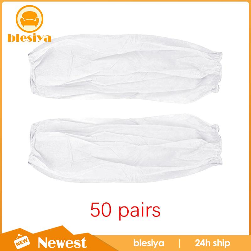 Set 100 Găng Cánh Tay Bảo Vệ Bằng Vải Không Dệt Sử Dụng Một L