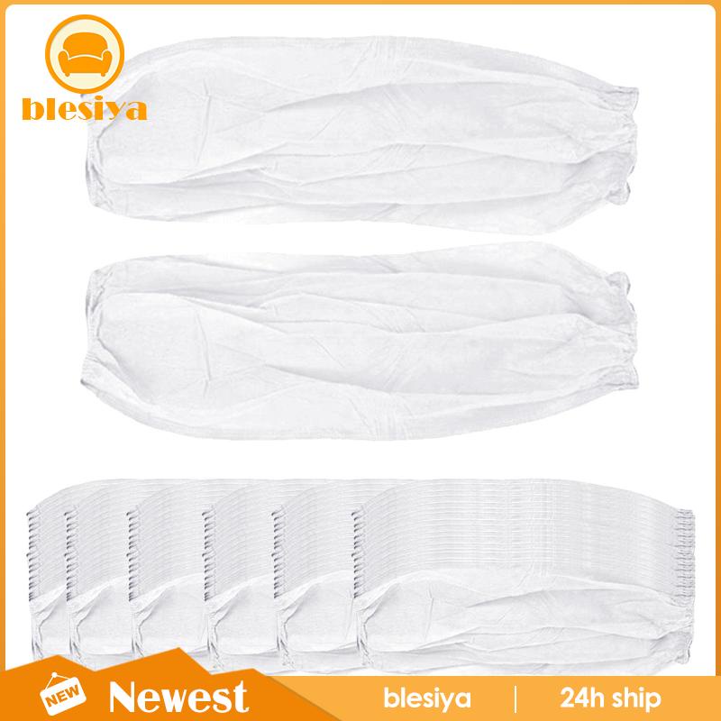 Set 100 Găng Cánh Tay Bảo Vệ Bằng Vải Không Dệt Sử Dụng Một L