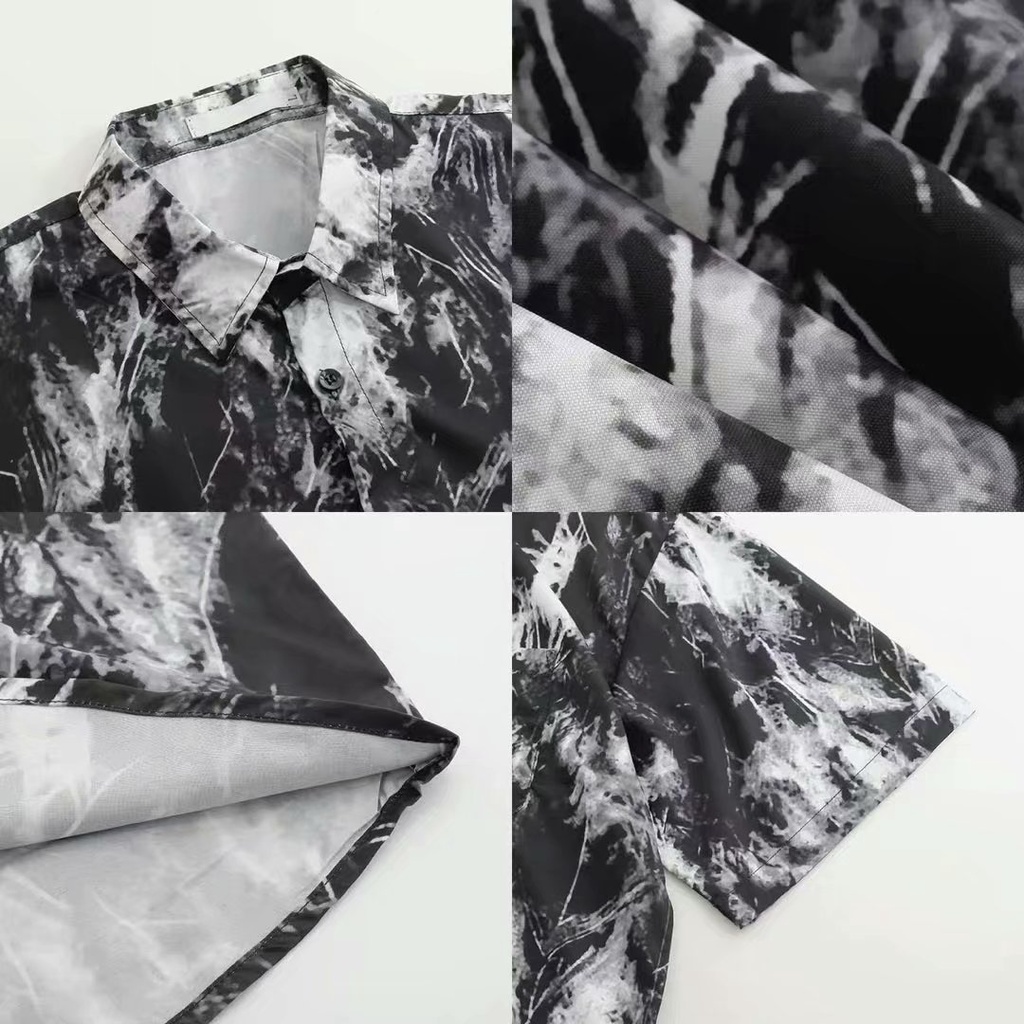 Áo Sơ Mi Dáng Rộng Thời Trang Hàn Quốc Dành Cho Nam