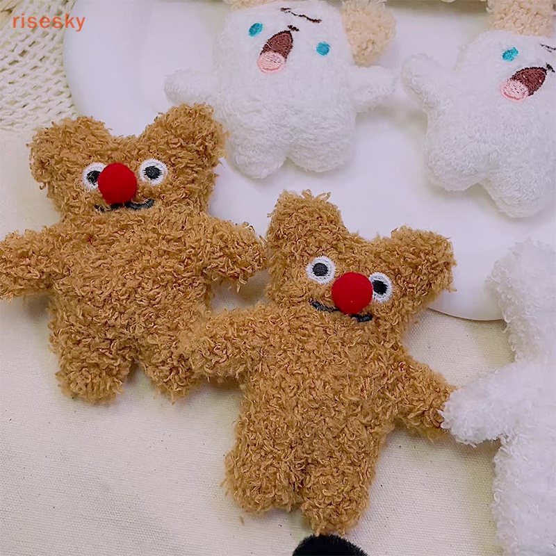 Huy Hiệu Cài Áo Hình Thú Nhồi Bông Dễ Thương