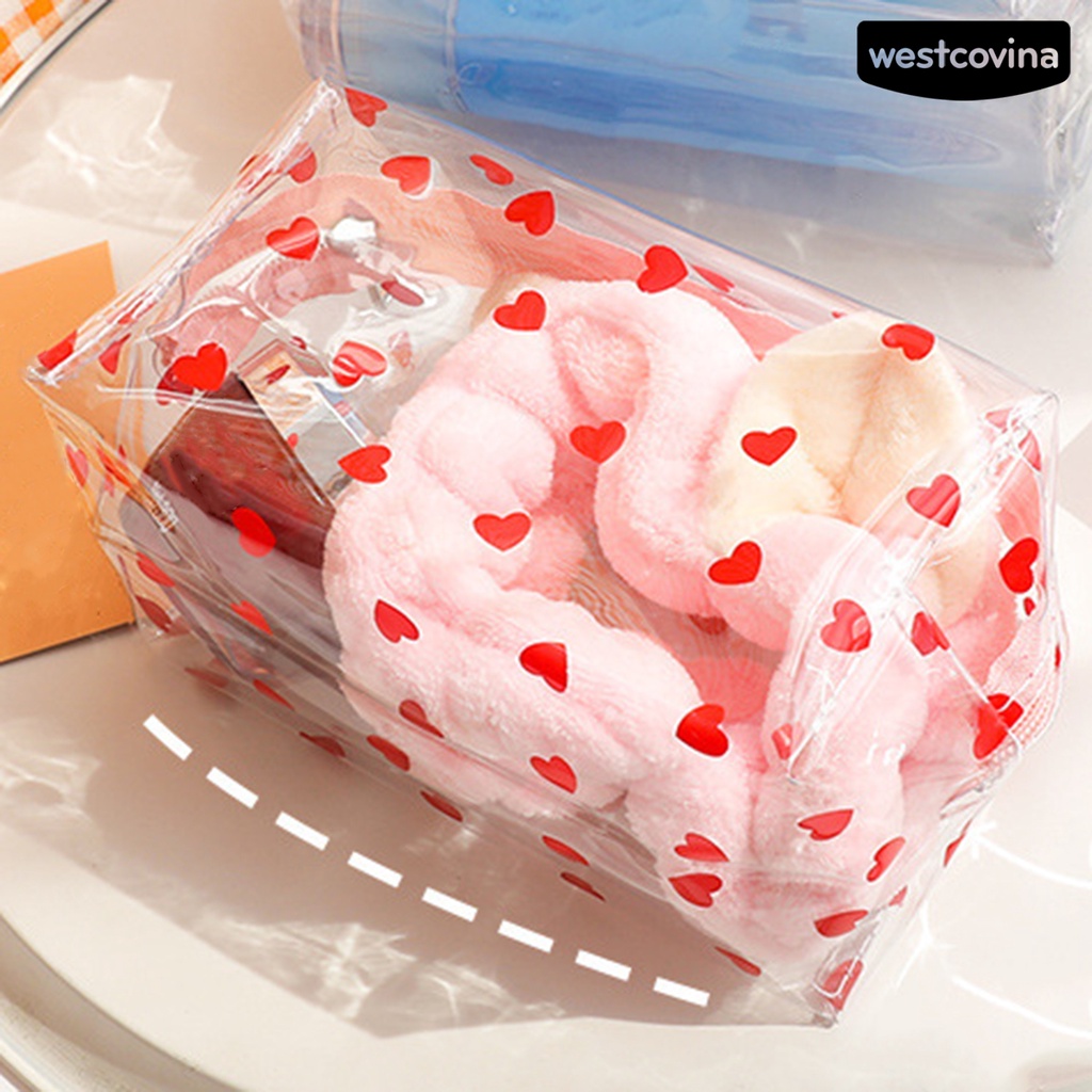 [WSTN] [WSTN]✎Túi Đựng Bút Bằng PVC Chống Nước Sức Chứa Lớn In Họa Tiết Dễ Thương Đa Ứng Dụng