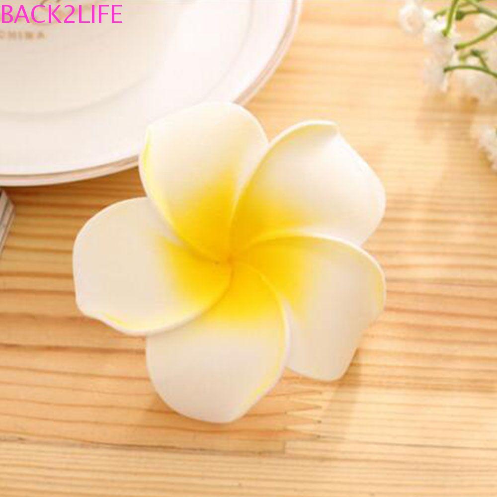 BACK2LIFE Kẹp Tóc Hoa Đậu Hawaii Bằng Xốp Mới