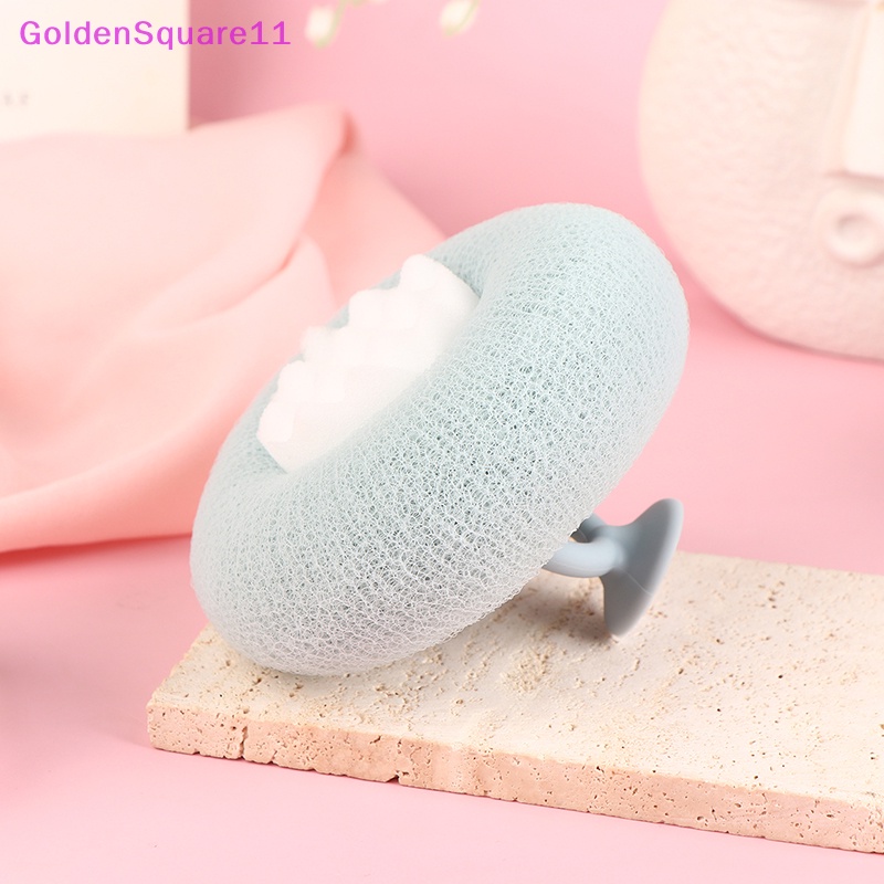 Bông Tắm Hình Tổ Ong 3d Có Giác Hút Tiện Dụng