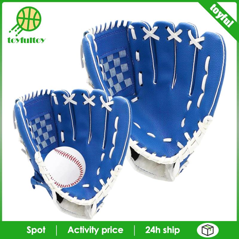 Găng Tay Chơi Bóng Chày / Bóng Chày Mềm Mại Dành Cho Người Lớn Và Trẻ Em