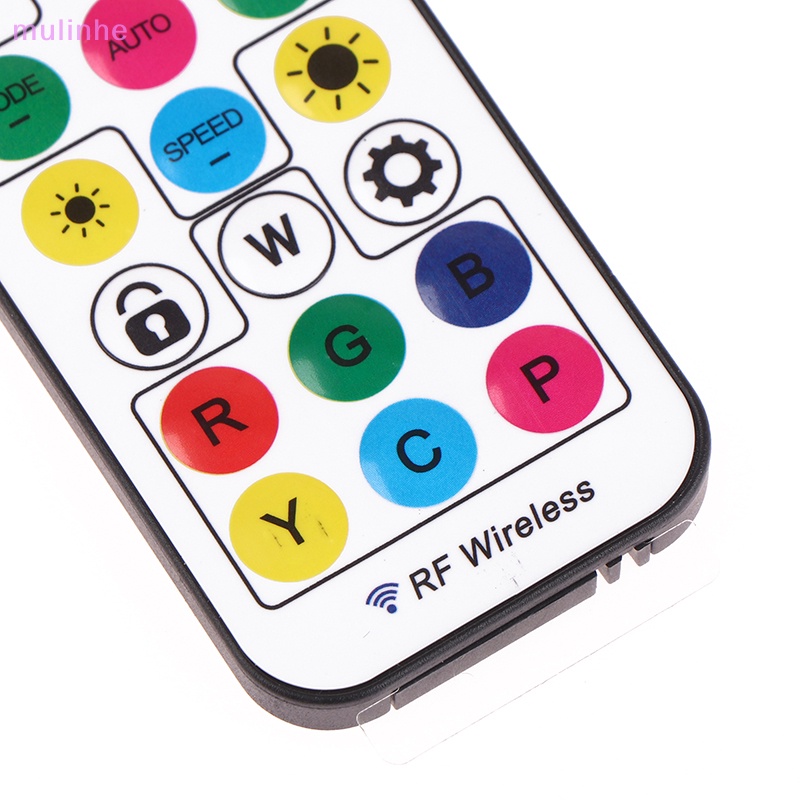 Bộ Điều Khiển Từ Xa 3Pin Mini RF DC5-24V 17Keys Cho WS2812B WS2811