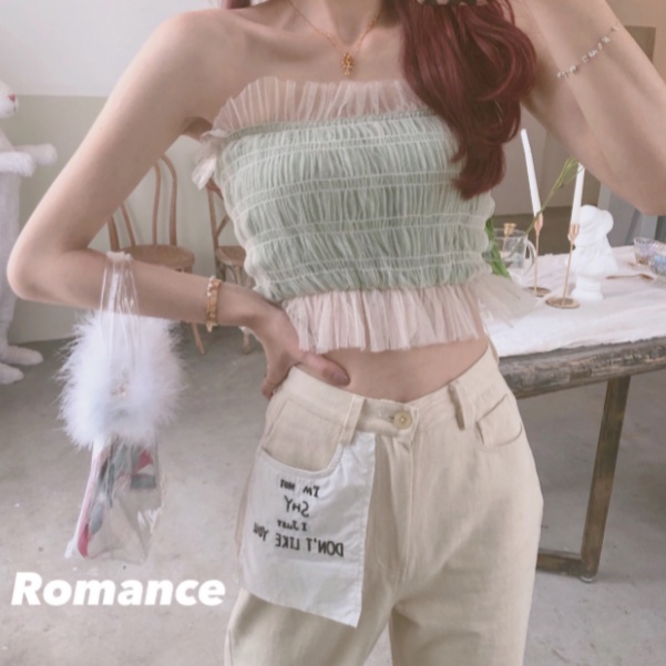 Sense Hyuna Scheming Áo Ống Mỏng Phong Cách Mới Dễ Phối Đồ