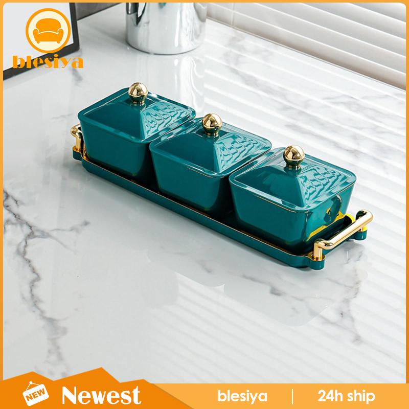 Khay Đựng Trái Cây Khô Kèm Giá Đỡ Tháo Rời Được Tiện Lợi Dành Cho Nhà Bếp