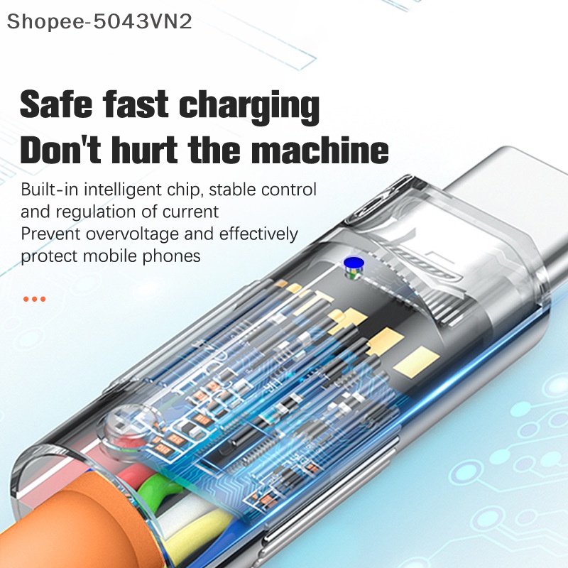 Dây Cáp Sạc USB Type C 2.vn Chuyên Dụng Cho Điện Thoại Xiaomi POCO Huawei