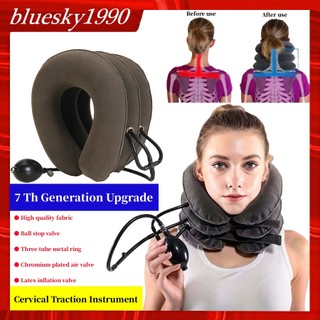 Đai Nâng Cổ Hơi - Đai Gối Hơi Trị Liệu Kéo Giãn Đốt Sống Cổ