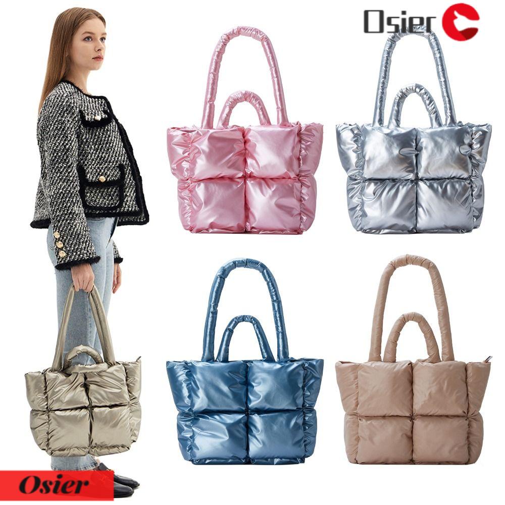 OSIER1 Túi Tote Đeo Vai Có Đệm Cotton Cỡ Lớn