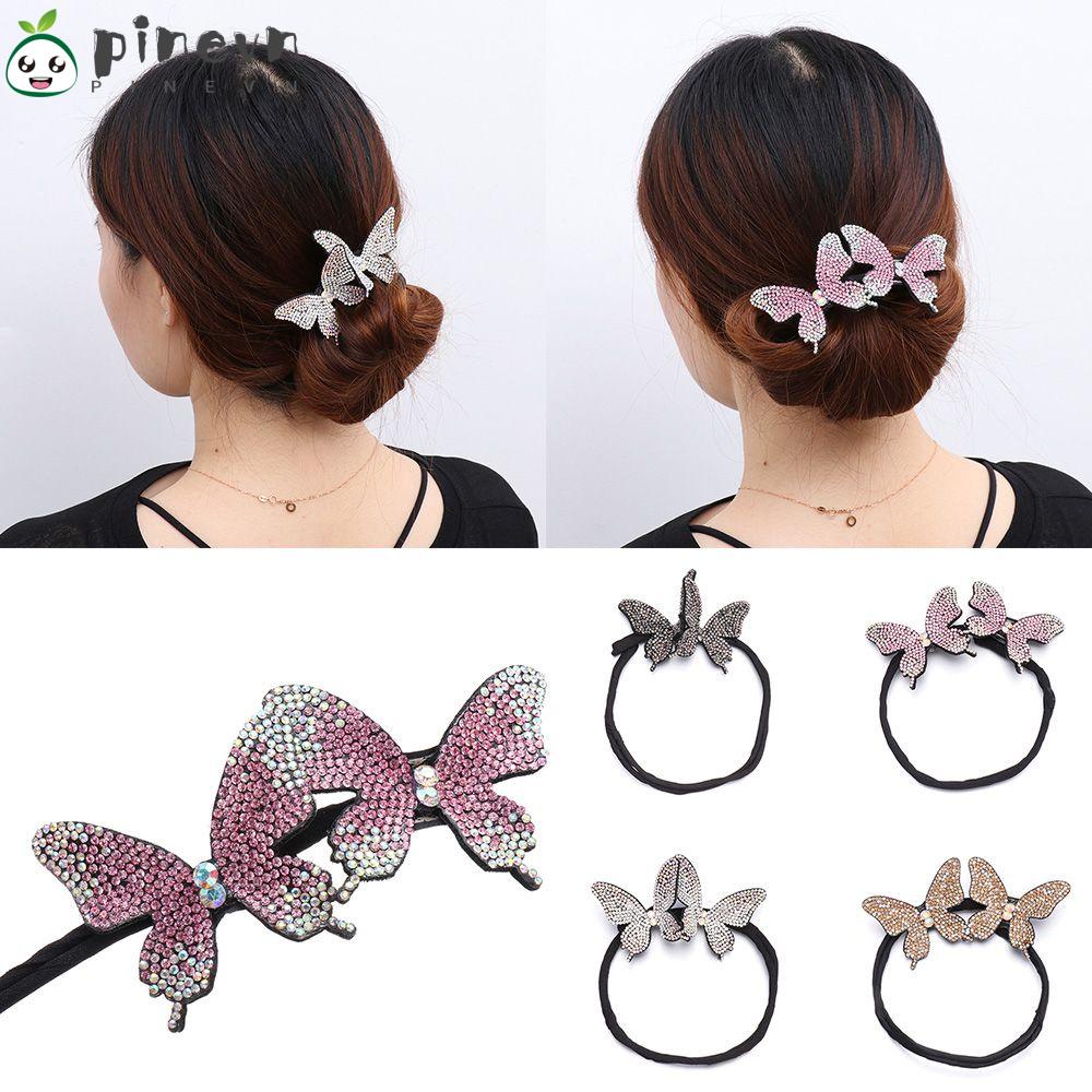 PINEVN Kẹp Tóc Đính Pha Lê Thời Trang Cho Nữ