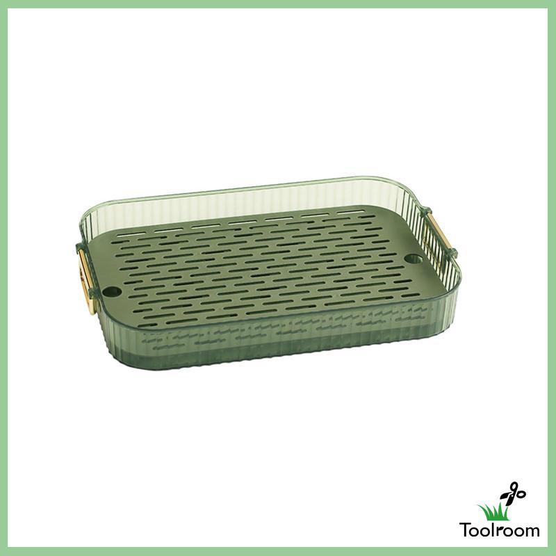 Khay Phơi Khô Chén Dĩa Có Tay Cầm Tiện Dụng Cho Văn Phòng