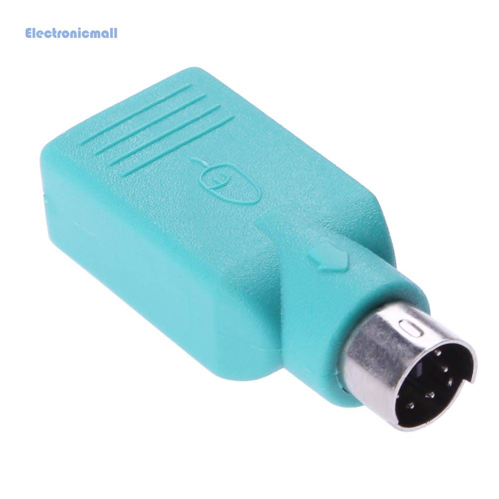Đầu Nối Chuyển Đổi Chuột Và Bàn Phím au- Male Cho PS2 Sang USB Female 01.vn