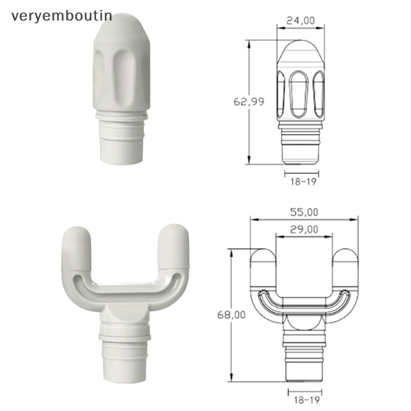 1 Đầu Thay Thế Cho Máy Mát Xa Cơ Bắp Thư Giãn