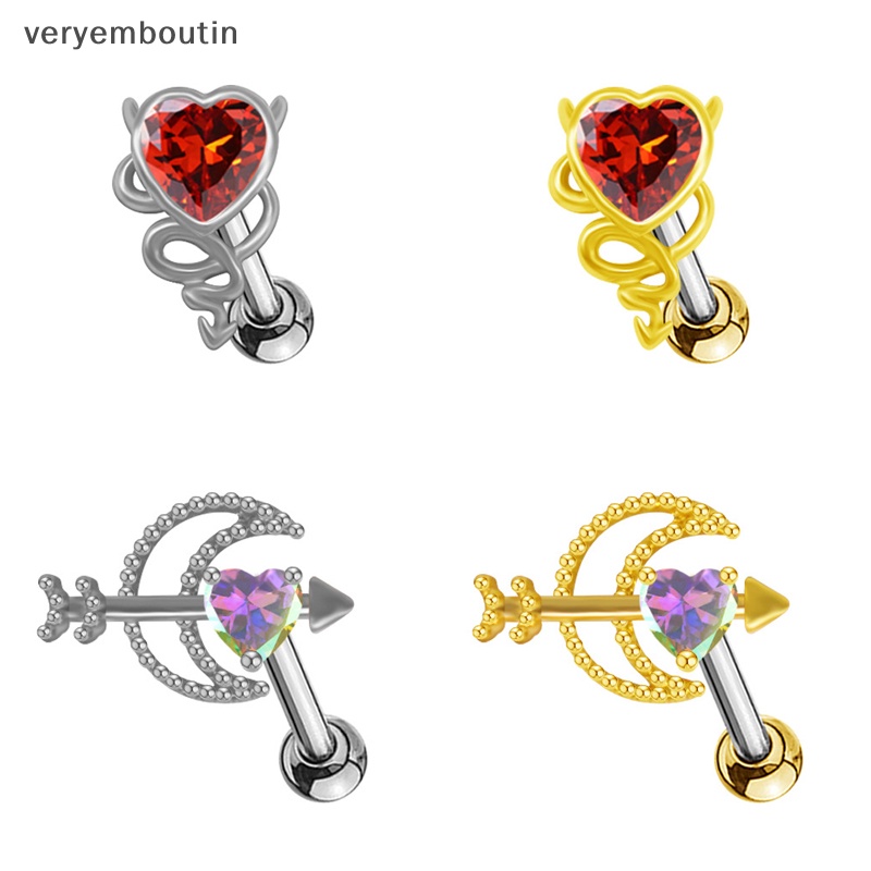 1 Khuyên Rốn Hình Trái Tim Thời Trang Cho Nữ
